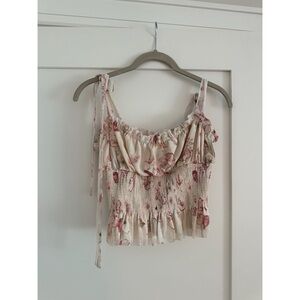 Wilfred Ballad Camisole in Sage Frost/Oat Beige